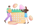 پیش‌نمایش فایل employee-scheduling-business-meeting-11453537 از پک مدیریت برنامه زمانی