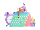 پیش‌نمایش فایل itinerary-planning-for-employees-11453524 از پک مدیریت برنامه زمانی