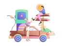 پیش‌نمایش فایل car-gas-fill-up-11453510 از پک سوخت گیری ماشین