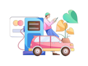 پیش‌نمایش فایل card-payment-for-car-fueling-11453505 از پک سوخت گیری ماشین