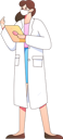 پیش‌نمایش فایل female-doctor-wearing-mask-while-holding-tablet-11452338 از پک فعالیت افراد