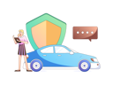 پیش‌نمایش فایل girl-checking-vehicle-insurance-11452395 از پک بیمه خودرو