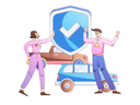 پیش‌نمایش فایل young-girl-and-man-taking-car-insurance-11452391 از پک بیمه خودرو