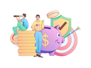 پیش‌نمایش فایل man-looking-for-financial-opportunity-11452858 از پک امور مالی