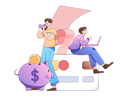 پیش‌نمایش فایل man-working-on-laptop-while-doing-credit-card-payment-11452857 از پک امور مالی