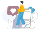 پیش‌نمایش فایل man-giving-online-review-11454732 از پک بررسی‌ها و بازخوردها