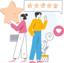 پیش‌نمایش فایل people-giving-online-ratings-11454734 از پک بررسی‌ها و بازخوردها