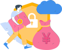 پیش‌نمایش فایل boy-doing-secure-payment-11454368 از پک امور مالی