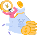 پیش‌نمایش فایل girl-keeping-money-in-bag-11454339 از پک امور مالی