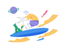پیش‌نمایش فایل boy-doing-surfing-11454160 از پک ورزش ها