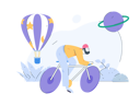 پیش‌نمایش فایل boy-riding-cycle-in-park-11454168 از پک ورزش ها