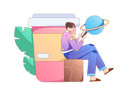 پیش‌نمایش فایل boy-reading-book-and-having-coffee-11453826 از پک خواندن