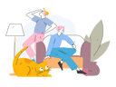 پیش‌نمایش فایل man-at-home-11454813 از پک خانه