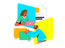 پیش‌نمایش فایل business-people-are-doing-chatting-11572459 از پک همکاری تجاری