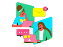 پیش‌نمایش فایل business-team-is-viewing-business-unread-mails-11572458 از پک همکاری تجاری