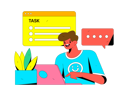 پیش‌نمایش فایل businessman-is-scheduling-business-tasks-list-11572478 از پک همکاری تجاری