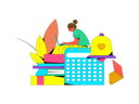 پیش‌نمایش فایل schedule-announcement-11572387 از پک اطلاعیه
