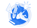 پیش‌نمایش فایل girl-getting-study-idea-11588218 از پک آموزش