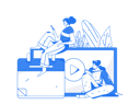 پیش‌نمایش فایل girls-taking-online-study-11588263 از پک آموزش