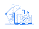 پیش‌نمایش فایل young-man-online-math-class-11588241 از پک آموزش