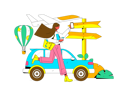 پیش‌نمایش فایل girl-finding-location-using-mobile-11578732 از پک سفر