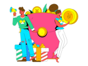 پیش‌نمایش فایل people-putting-money-in-angpow-11577319 از پک امور مالی