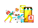 پیش‌نمایش فایل people-shopping-online-11577341 از پک تجارت الکترونیک