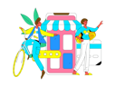 پیش‌نمایش فایل people-shopping-online-11577379 از پک تجارت الکترونیک