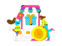 پیش‌نمایش فایل woman-doing-online-shopping-11577367 از پک تجارت الکترونیک