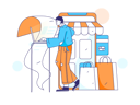 پیش‌نمایش فایل man-purchases-new-items-from-shop-11599987 از پک پرداخت با کارت