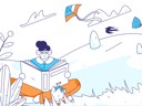 پیش‌نمایش فایل woman-reads-book-in-garden-11599962 از پک فصل بهار