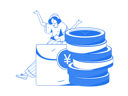 پیش‌نمایش فایل girl-getting-payment-mail-11588092 از پک تجارت الکترونیک