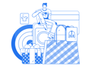 پیش‌نمایش فایل man-doing-mobile-shopping-11588069 از پک تجارت الکترونیک
