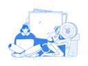 پیش‌نمایش فایل woman-doing-online-payment-using-laptop-11588080 از پک تجارت الکترونیک