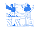 پیش‌نمایش فایل woman-doing-online-shopping-11588097 از پک تجارت الکترونیک