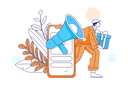 پیش‌نمایش فایل man-getting-reward-campaign-11618196 از پک اعلان