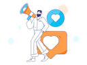 پیش‌نمایش فایل man-holding-megaphone-while-announcing-feedback-11618204 از پک اعلان