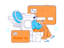 پیش‌نمایش فایل boy-doing-mobile-payment-11618254 از پک پرداخت