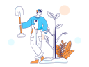 پیش‌نمایش فایل man-saves-our-plants-from-cutting-11599886 از پک روز درختکاری