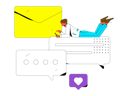 پیش‌نمایش فایل man-looking-social-media-mail-and-like-11578957 از پک رسانه های اجتماعی
