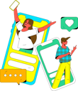 پیش‌نمایش فایل people-use-social-media-on-mobile-11578944 از پک رسانه های اجتماعی