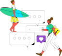 پیش‌نمایش فایل surfing-man-looking-comment-on-social-media-while-woman-walking-11578951 از پک رسانه های اجتماعی