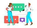 پیش‌نمایش فایل young-people-talk-on-social-media-11578955 از پک رسانه های اجتماعی