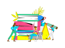 پیش‌نمایش فایل girl-and-man-making-reading-schedule-11578932 از پک خواندن