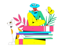 پیش‌نمایش فایل girl-reading-book-11578930 از پک خواندن