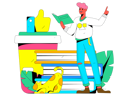 پیش‌نمایش فایل male-teacher-holding-book-while-reading-in-class-11578929 از پک خواندن