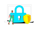 پیش‌نمایش فایل boy-is-looking-at-screen-for-security-11577155 از پک امنیت سایبری