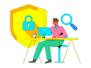 پیش‌نمایش فایل man-working-on-cyber-security-service-11577144 از پک امنیت سایبری