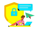 پیش‌نمایش فایل man-working-on-cyber-security-service-11577149 از پک امنیت سایبری
