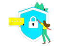 پیش‌نمایش فایل woman-analyzing-data-security-11577154 از پک امنیت سایبری